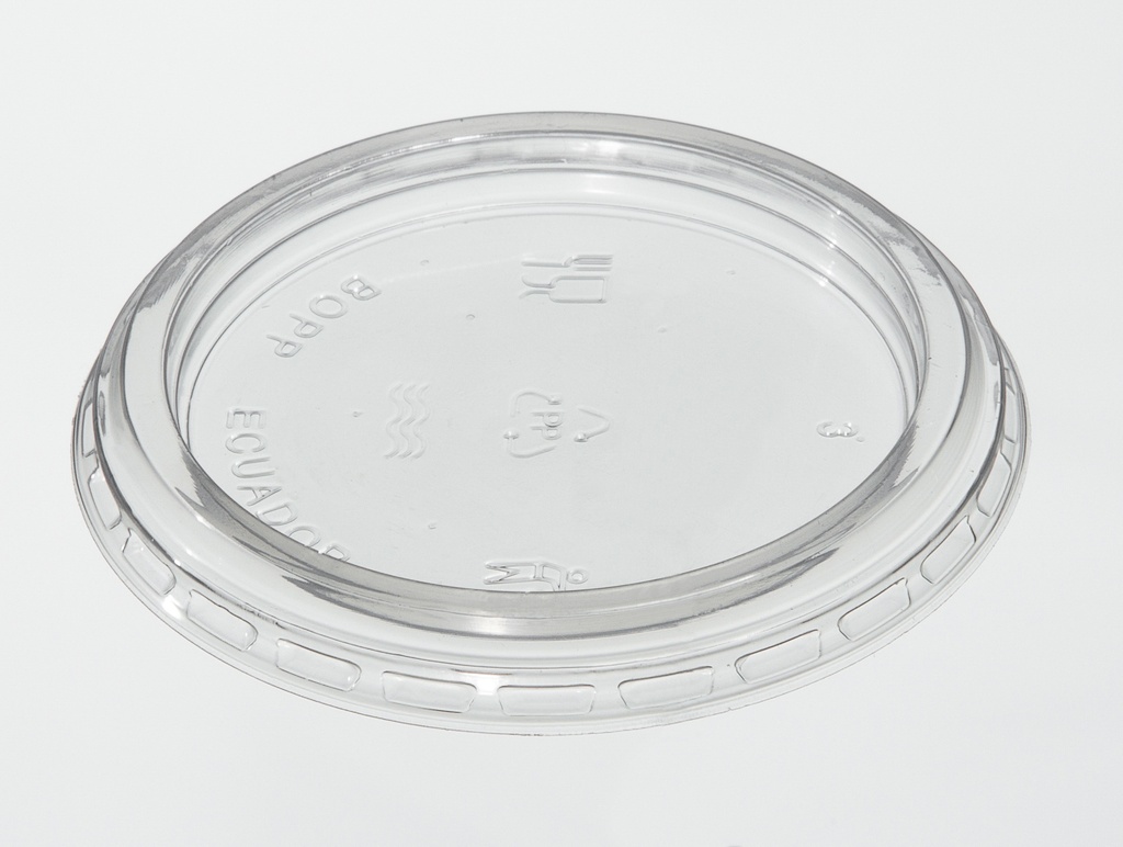 TAPA VASO PEQUEÑA TRANSPARENTE