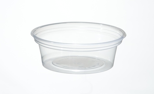 [T200-TRS-1000-C] TARRINA 1/5 LT TRANSPARENTE